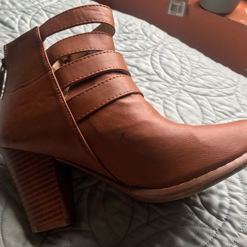 Brown Booties - Picture 2 of 4